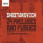 Sjostakovitj: 24 Preludes And Fugues (P Donohoe) CD