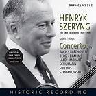 Szeryng Henryk: Plays Concertos SWR Recording CD
