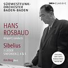 Sibelius: 3 Lieder & Sinfonien Nos 2-5 (Rosbaud) CD