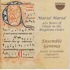 Maria! Maria! 400 Years Of Chant In Brigittine.. CD