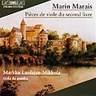Marais Marin: Pieces De Viole Du Second Livre CD