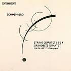 Schönberg: String Quartets Nos 2 & 4 CD