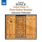 Ponce Manuel: Guitar Music Vol 3 CD