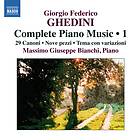 Ghedini: Complete Piano Music 1 CD