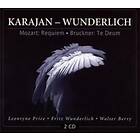 Mozart / Bruckner: Requiem / Te Deum (Karajan) CD