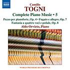 Togni Camillo: Complete Piano Music Vol 5 CD
