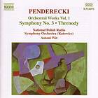 Penderecki: Orchestral Works Vol 1