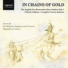 Gibbons Orlando: In Chains Of Gold CD