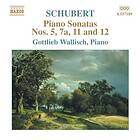 Schubert: Pianosonat Nr 5/7a/11/12