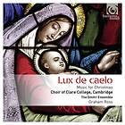 Lux De Caelo/Music For Christmas CD