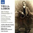 Villa-Lobos: The Guitar Manuscripts Vol 3 CD