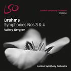 Brahms: Symphonies Nos 3 & 4 CD