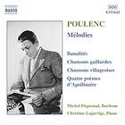 Poulenc: Melodies