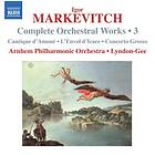 Markevitch: Orchestral Works Vol 3 CD