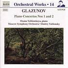 Glazunov: Piano Concertos 1 & 2 CD