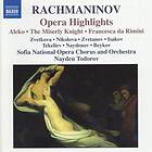 Rachmaninov: Opera highlights (Todorov)