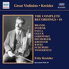 Kreisler Fritz: Complete Recordings Vol 10 CD