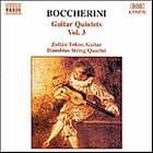 Boccherini: Guitar Quintets Vol 3 CD