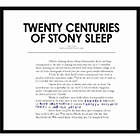 Twenty Centuries Of Stony Sleep CD