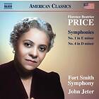 Price Florence Beatrice: Symphonies Nos 1 & 4 CD