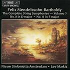 Mendelssohn: Complete String Symphonies Vol 3 CD