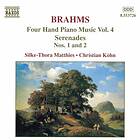 Brahms: Four hand piano music vol 4 CD