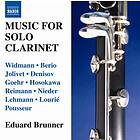 Music For Solo Clarinet