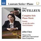 Dutilleux: Complete Piano Music CD