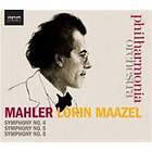 Mahler: Symphonies 4-6 CD