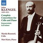 Klengel Julius: Complete Concertinos For Cello.. CD