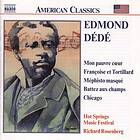 Dede Edmond: Orkesterverk CD