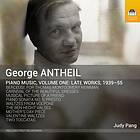Antheil George: Piano Music Vol 1 Late Works CD