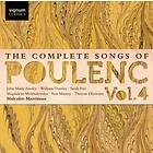 Poulenc: Songs Vol 4