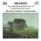 Brahms: Four hand piano music vol 13