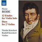 Rode: 12 Etudes For Violin Solo