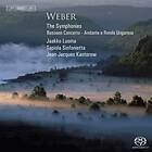 Weber: The symphonies (Kantorow) CD