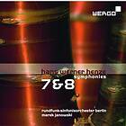 Henze: Symphonies Nos 7 & 8 CD