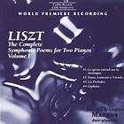 Liszt: Symphonic Poems For Two Pianos CD