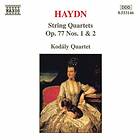 Haydn: String Quartets Op 77 1 & 2