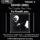 Grieg: Complete Piano Music Vol 10