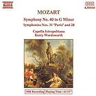 Mozart: Symphonies 40/28/31 CD