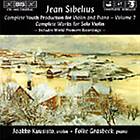 Sibelius: Youth Production Vol 1 CD