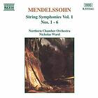 Mendelssohn: String symphonies 1-6