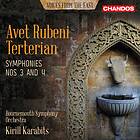 Terterian Avet Rubeni: Symphonies Nos 3 & 4 CD