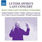Lutoslawski: Lutoslawskis Last Concert CD