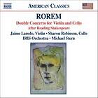 Rorem: Concerto For Violin & Cello CD