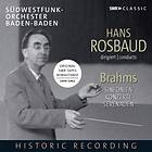 Brahms: Hans Rosbaud Conducts Brahms CD