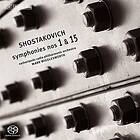 Sjostakovitj: Symphonies 1 & 15 CD