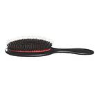 Lenoites Hair Brush Wild Boar with pouch and cleaner tool Black
