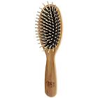 TEK Big Oval Hair Brush With Short Wooden Pins